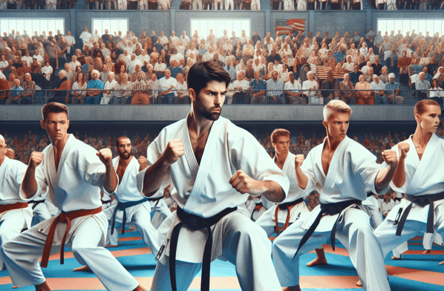 Karatecas de todo el país compiten en Valdepeñas en la Liga Nacional de Karate