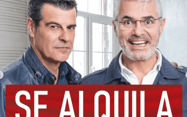 Cartel promocional de la comedia 'Se alquila', con Agustín Bravo y Andoni Ferreño