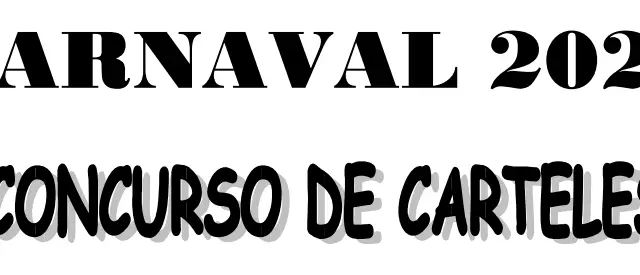 Cartel del concurso de carteles de Carnaval 2027 de Valdepeñas