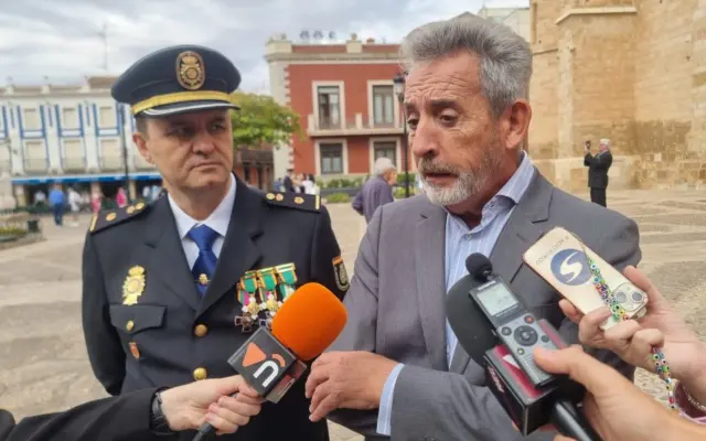 Acto del día de los Santos Ángeles Custodios de la Policía Nacional en Valdepeñas